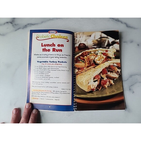 Kraft Diabetic Choices Recipes Booklet - Picture 4 of 10